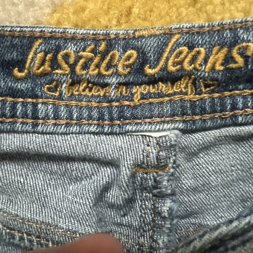 Justice Stretch Jeans, No Tag. See Pics (26x27) Free Shipping - Picture 2 of 10