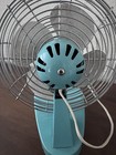 Vintage Turquoise Superior 800 Table Top/Wall Mount Electric Fan Works — photo 7
