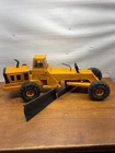 Vintage 1970s Pressed Steel Mighty Tonka Road Grader #3945 XMB 975 Works Well