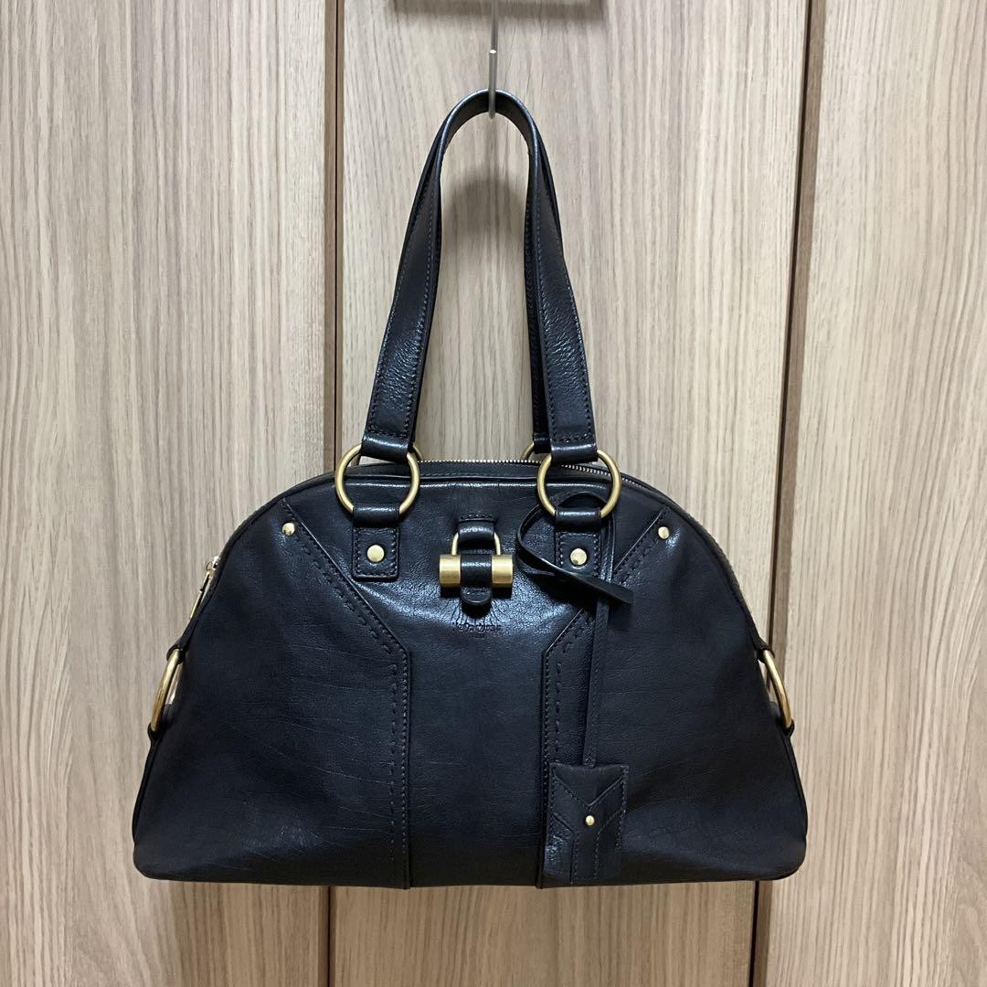Borsa a mano Yves Saint Laurent M quasi inutilizzata pelle marrone scuro 36*23*11