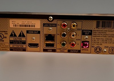 Pioneer BDP-330 Blu-Ray Player for sale online | eBay