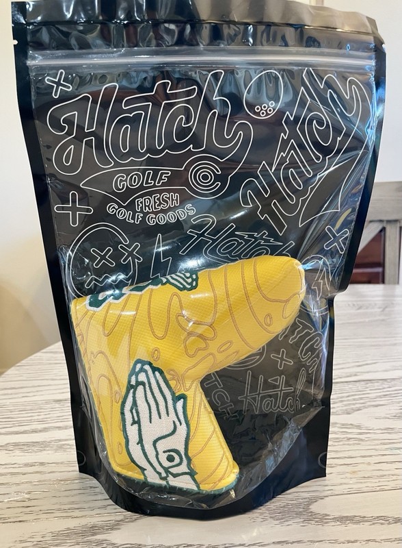 Hatch Golf: “Amen” Headcover (Blade Putter)