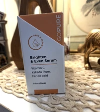 Go Pure Brighten And Even Serum for Skin Vitamin C, Kakadu Plum Ferulic Acid