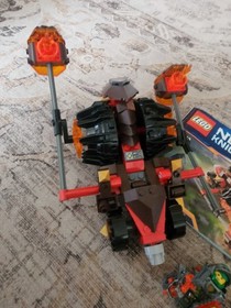 LEGO 70313 Nexo Knights Moltor's Lava Smasher Complete with Instructions