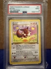 Pokémon TCG Eevee Jungle Card 1st Edition, Regular Common, Card 51/64 PSA 9