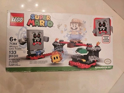  LEGO 71364 Super Mario Whomp's Lava Trouble 133 Pieces NEW Sealed Retired 6+age