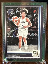 2025 Donruss WNBA NATISHA HIEDEMAN Green Shimmer Parallel MINNESOTA LYNX #72