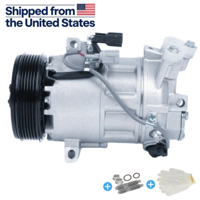 CO 29072C A/C AC Compressor + Clutch For 2013 2014 2015-2019 Nissan Sentra 1.8L
