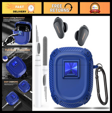 Shockproof Hard Case Cover for Bose QuietComfort Earbuds II/Ultra 2023 - Blue, L