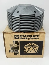 11 Gazebo Pergola Rafter Frame Connectors Starplate Building System Vintage 1982