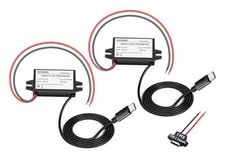 DC 24V 12V to 5V Converter, DC Step Down Module Power Adapter Compatible with