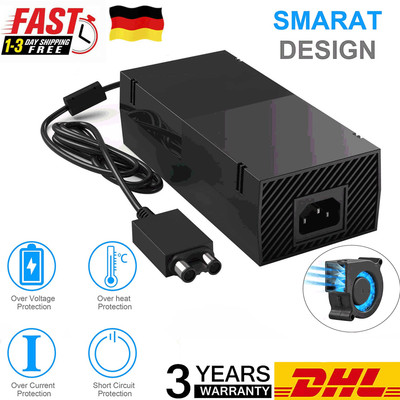Für Microsoft Xbox One Netzteil Ladegerät Ersatz AC Power Adapter Stromkabel NEU