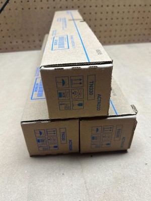 Lot of 3 Konica Minolta TN330 (AC7A030) Black Toner Cartridge Bizhub 300i, 360i