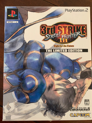 SONY PS2 STREET FIGHTER 3RD STRIKE LIMITED EDITION NEU