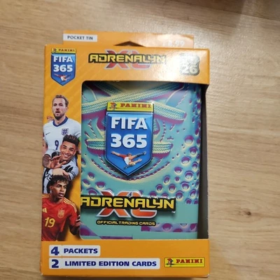 Panini Adrenalyn XL FIFA 365 Trading Cards Game Pocket Tin