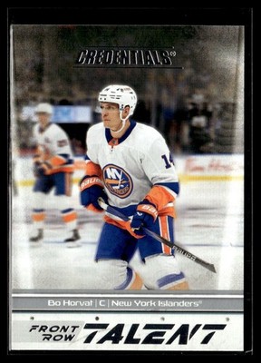 2024-25 Upper Deck Credentials Front Row Talent 433 Bo Horvat New York Islanders