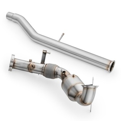 Downpipe für Skoda Superb 2.0 TSI OPF/GPF mit EURO 6 Katalyst und Schalldämpfer