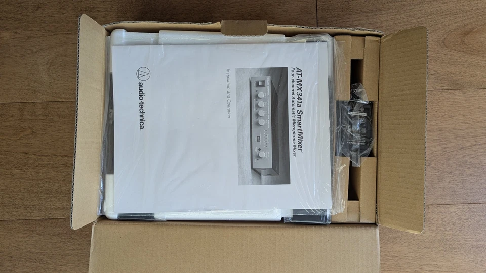 Audio Technica AT-MX341a Automatic Smart Mic Mixer, AC Power, New Guaranteed - Image 2 of 2