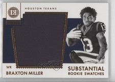 2016 Panini Encased Substantial Rookie Swatches 46/49 Braxton Miller #12 5l1