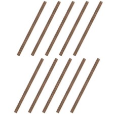 10pcs 1/4"-20 Full Threaded All Thread Rod Bar Studs 4" Length