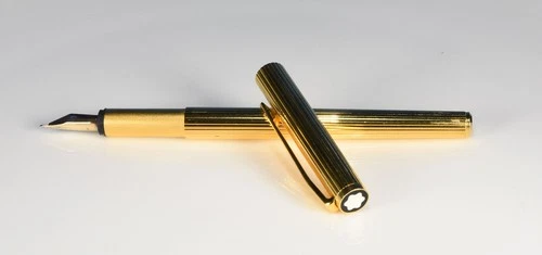 Montblanc "Noblesse" Fountain Pen Gold Plated Almost Like New