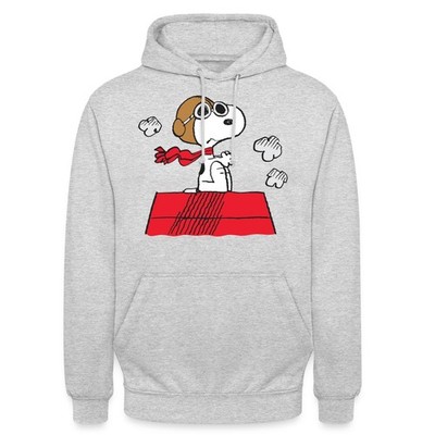 Peanuts Snoopy Pilot Fliegen Unisex Hoodie