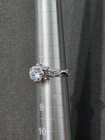 Estate  - Silver Tone - Brilliant White Stones - Vintage Ring - Item 465 — photo 3