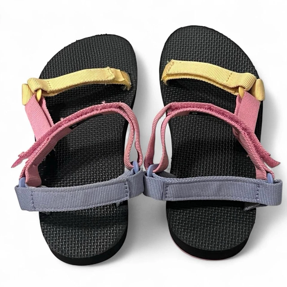 Teva Niños Niñas Unisex Original Universal Sandalia Rosa Multi 1116656C Talla 4 Foto 3 de 4