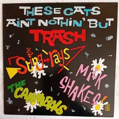 1980s Compilation These Cats Ain't Nothin' But Trash 1984 VG. Condition LP Vinyl