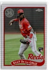 2024 Topps Chrome 1989 Anniversary Elly De La Cruz #89CB-11 RC Cincinnati Reds
