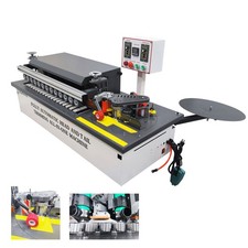 Automatic Edge Banding Machine Woodplate Edge Bander 110V Double-sided Trimming