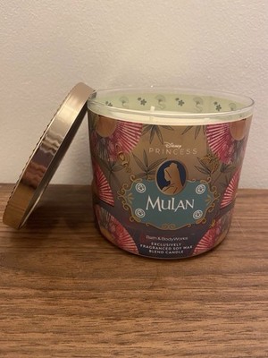 Bath & Body Works Disney Mulan 3 Docht Kerze - Neuerscheinung aus USA   