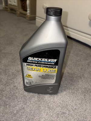 Mercury Quicksilver High Performance Marine Lower Unit 1qt. Gear Lube Oil SAE 90
