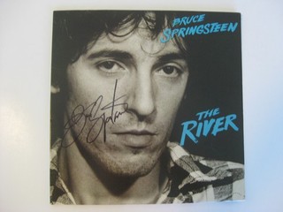 BRUCE SPRINGSTEEN Rare AUTOGRAPHED 1980 "THE RIVER" ALBUM CLASSIC SIGNED LP