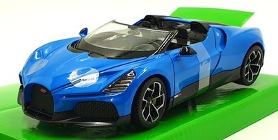 Welly NEX Maßstab 1:24 Diecast 24127W-BU - Bugatti W16 Mistral - blau