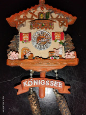 NEW!Germany, Alpine,Alps,Bavarian House,"KOENIGSEE" decorative magnet cuckoo