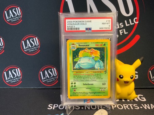 Venusaur graded PSA 8 for sale on eBay