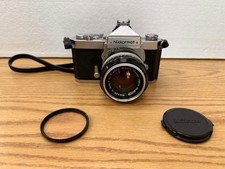 NIKON NIKKORMAT FTN 35mm Camera W/ Lens Nikon NIKKOR 50mm F1.4 Vintage Tested