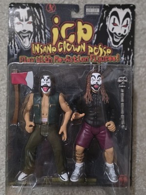 ICP Play with Me Action Figures Vintage 1999 Insane Clown Posse Toys