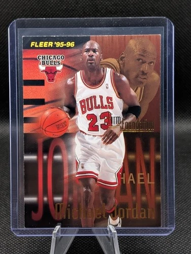 1995-96 Fleer Firm Foundation- #323 Michael Jordan Chicago Bulls
