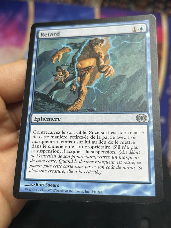 FRENCH 🚫 Delay / Retard 🚫 Future Sight 🚫 NM • Mtg (2078) - Image 3 of 4