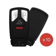 10x Used Key Fob Remote for 2017 2018 2019 Audi A4 A5 Q7 SQ7 TT (IYZ-AK01)