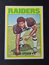 1972 Topps #186 Eugene Upshaw RC Rookie Card EX-NrMt