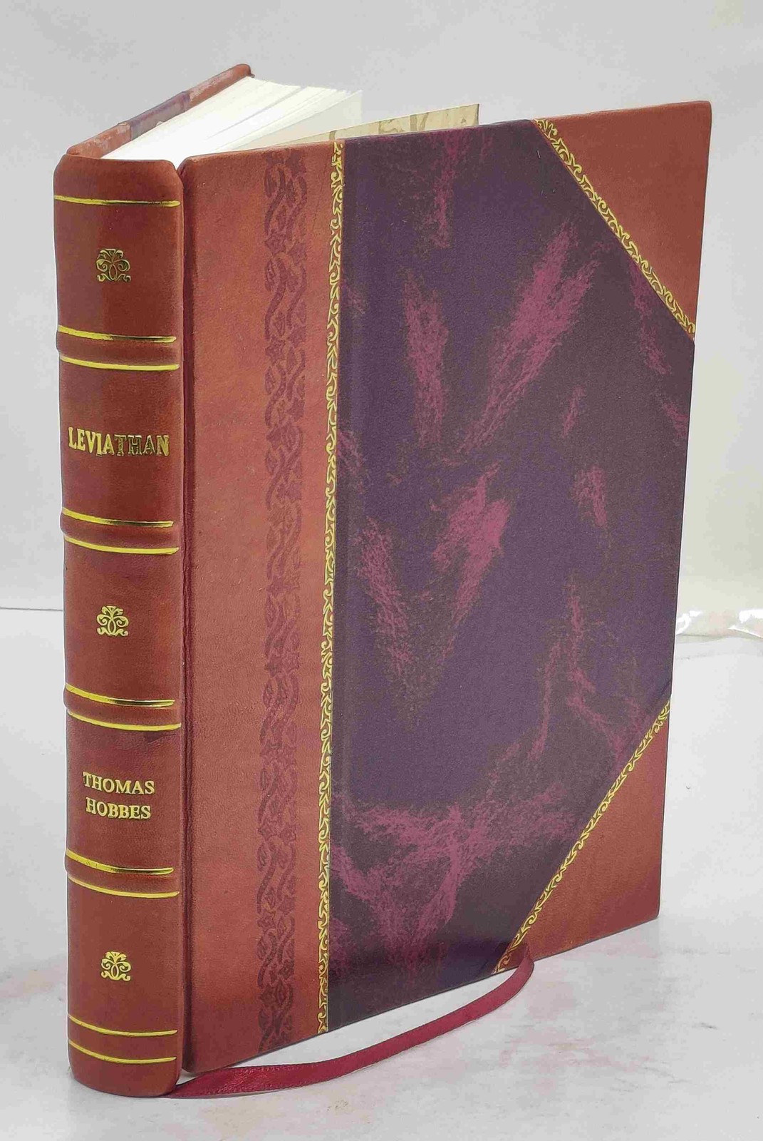 Leviathan Ed. 5th by Hobbes, Thomas [Leather Bound]