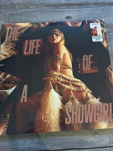 Taylor Swift The Life of a Showgirl Vinyl New Pink Shimmer