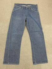 Vintage 1950s Wrangler 11MWZ Denim Pants GRIPPER ZIPPER Mens Size 34 30