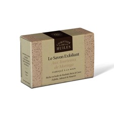 Savon Exfoliant Bio aux Tourteaux de Moringa – Corps Fabriqué à la Main en