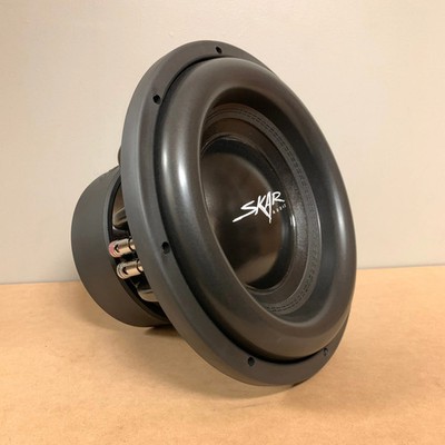 USED SKAR AUDIO EVL-12 D2 12'' 2500 WATT MAX DUAL 2 OHM CAR SUBWOOFER