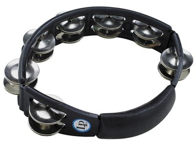 LP Latin Percussion LP 150 Cyclops Steel Jingles Black -  Tambourin