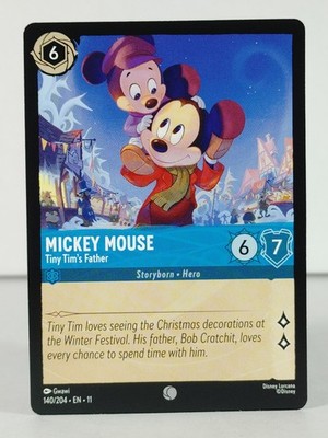 Mickey Mouse - Tiny Tim's Father - Winterspell #140- LORCANA - singles